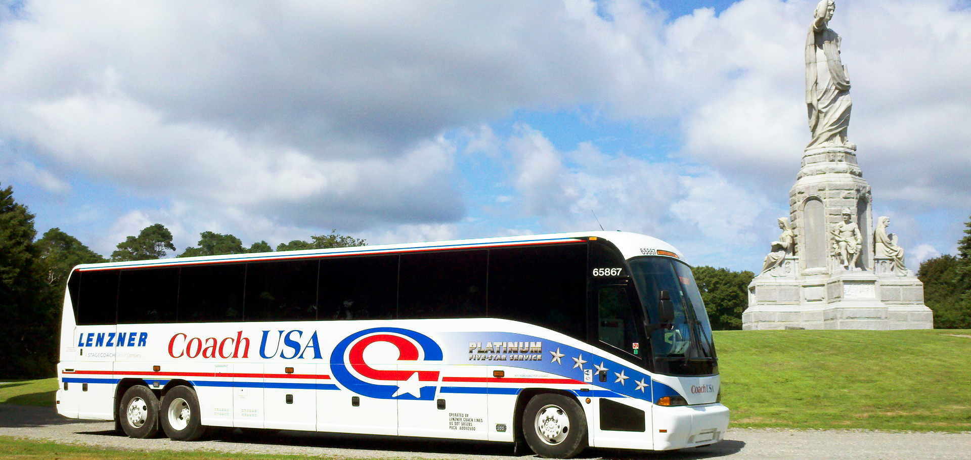 Coach USA charter buses for school field trips