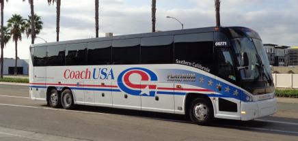 Green charter buses in California
