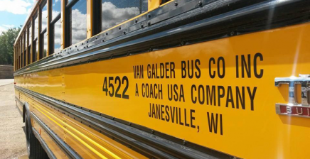 Janesville School Bus - Van Galder