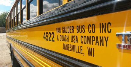 Janesville School Bus - Van Galder Janesville School Bus - Van Galder