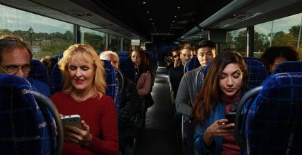 Charter Bus Passengers