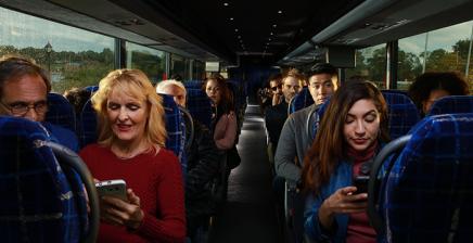 Local Events and Attractions Charter Bus Passengers